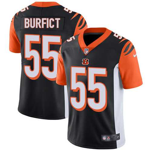 Nike Cincinnati Bengals #55 Vontaze Burfict Black Team Color NFL Vapor Untouchable Limited Jersey,We sell and wholesale Nike Cincinnati Bengals #55 Vontaze Burfict Black Team Color NFL Vapor Untouchable Limited Jersey on line form chian!